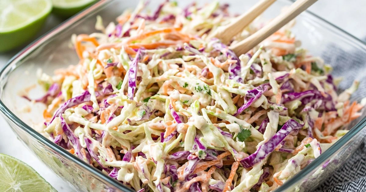 Creamy Mexican Coleslaw