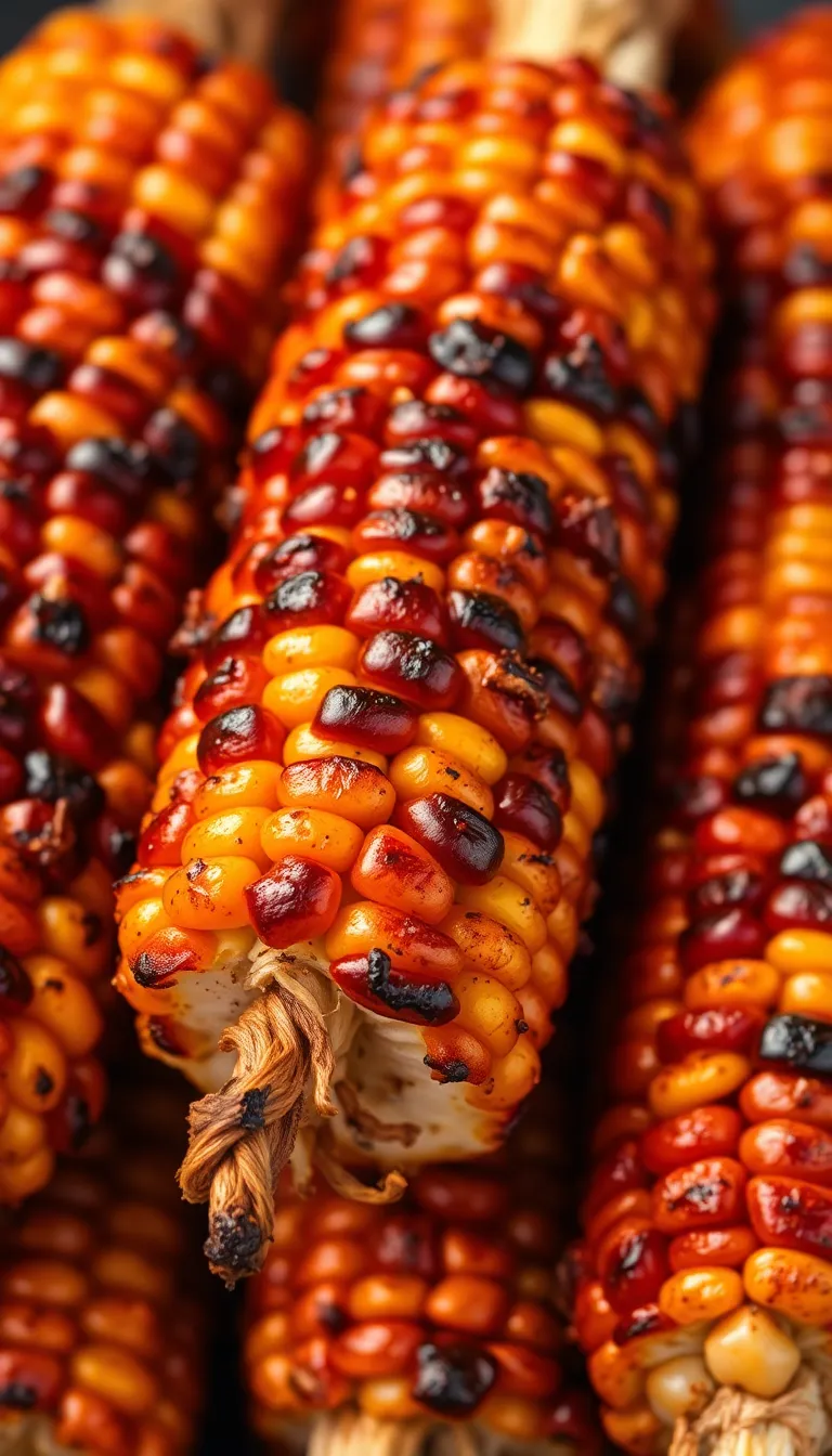smoked corn on the cob