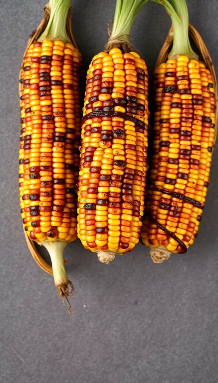 smoked corn on the cob