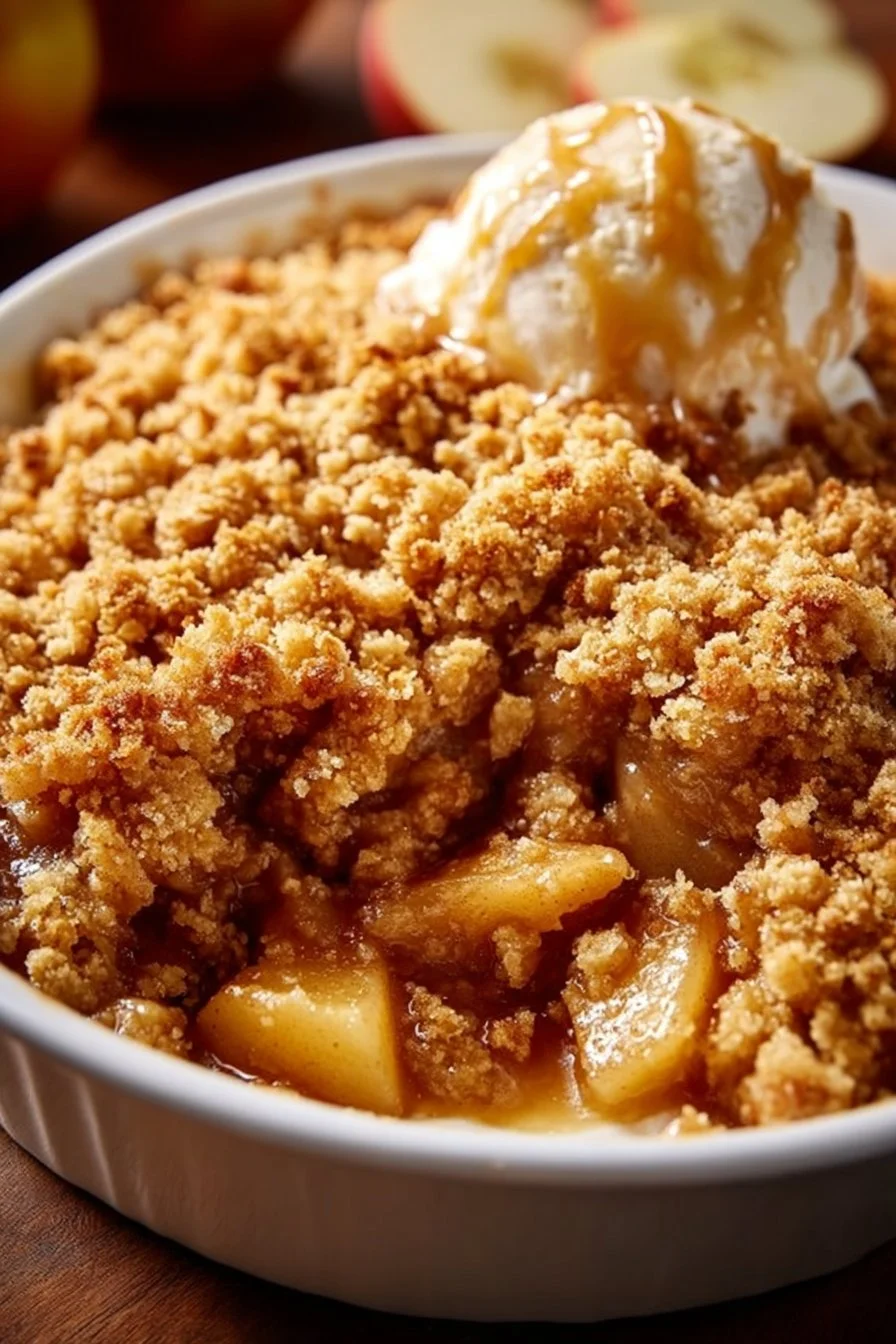 Baked Apple Crumble
