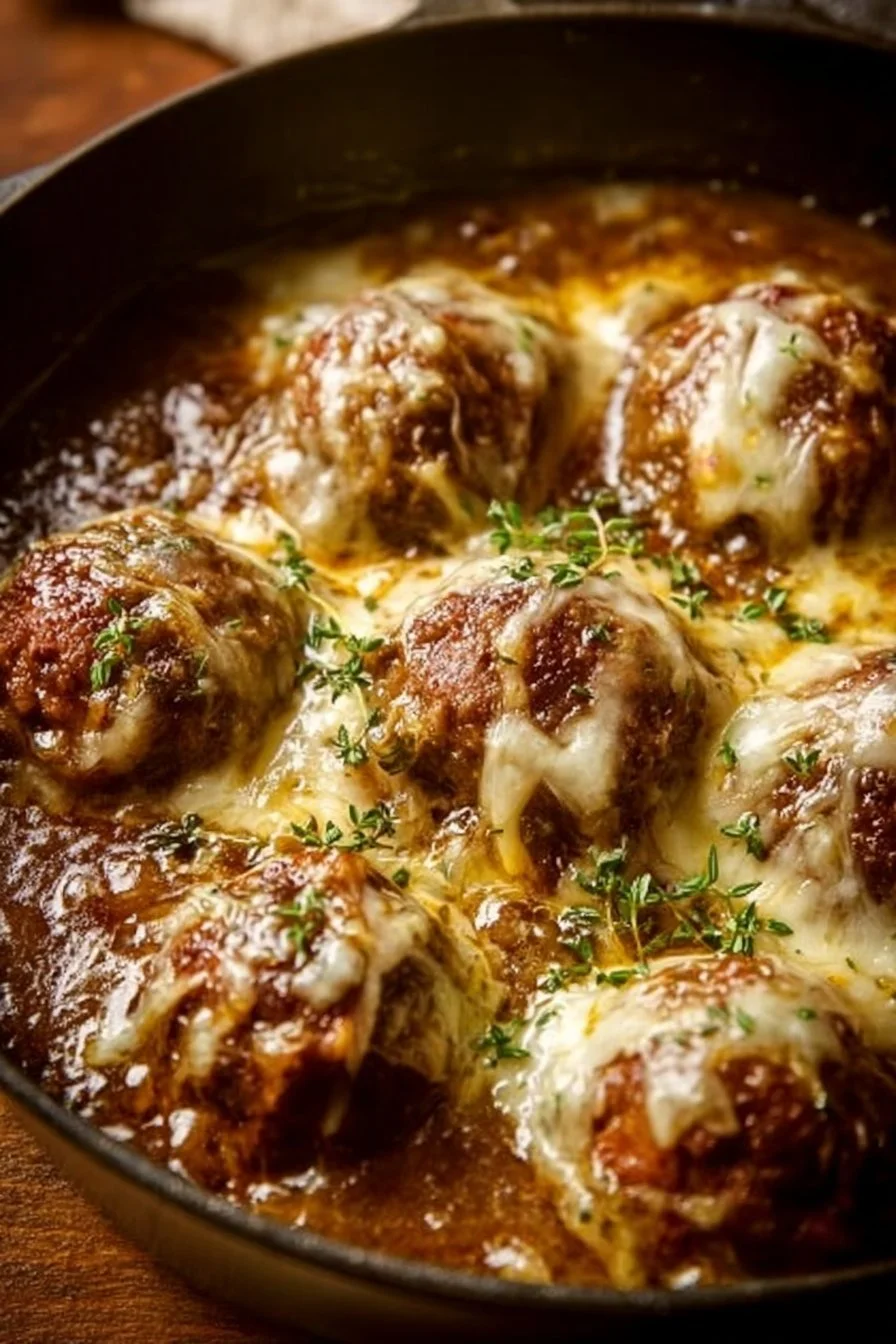 Cheesy French Onion Meatballs: The Ultimate Comfort Food Recipe