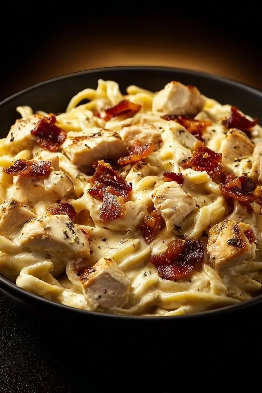 Chicken Bacon Ranch Pasta