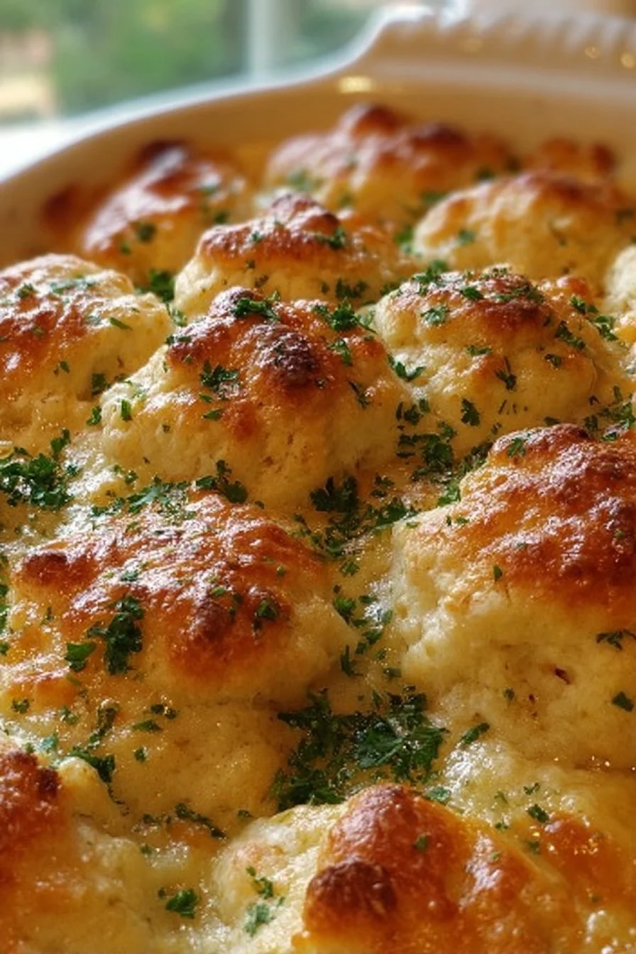 Chicken Bubble Biscuit Bake Casserole