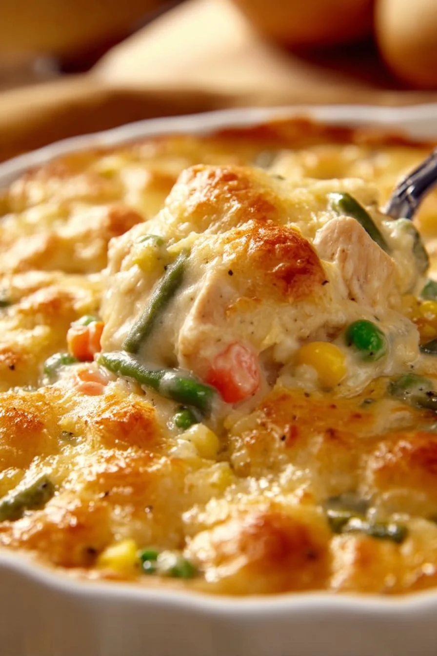 Chicken Pot Pie Casserole
