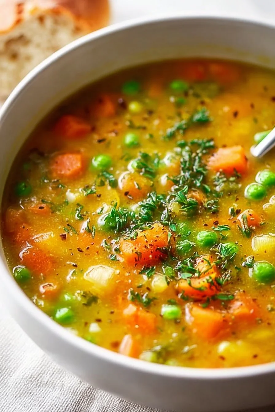 Comforting One-Pot Creamy Vegetable Soup