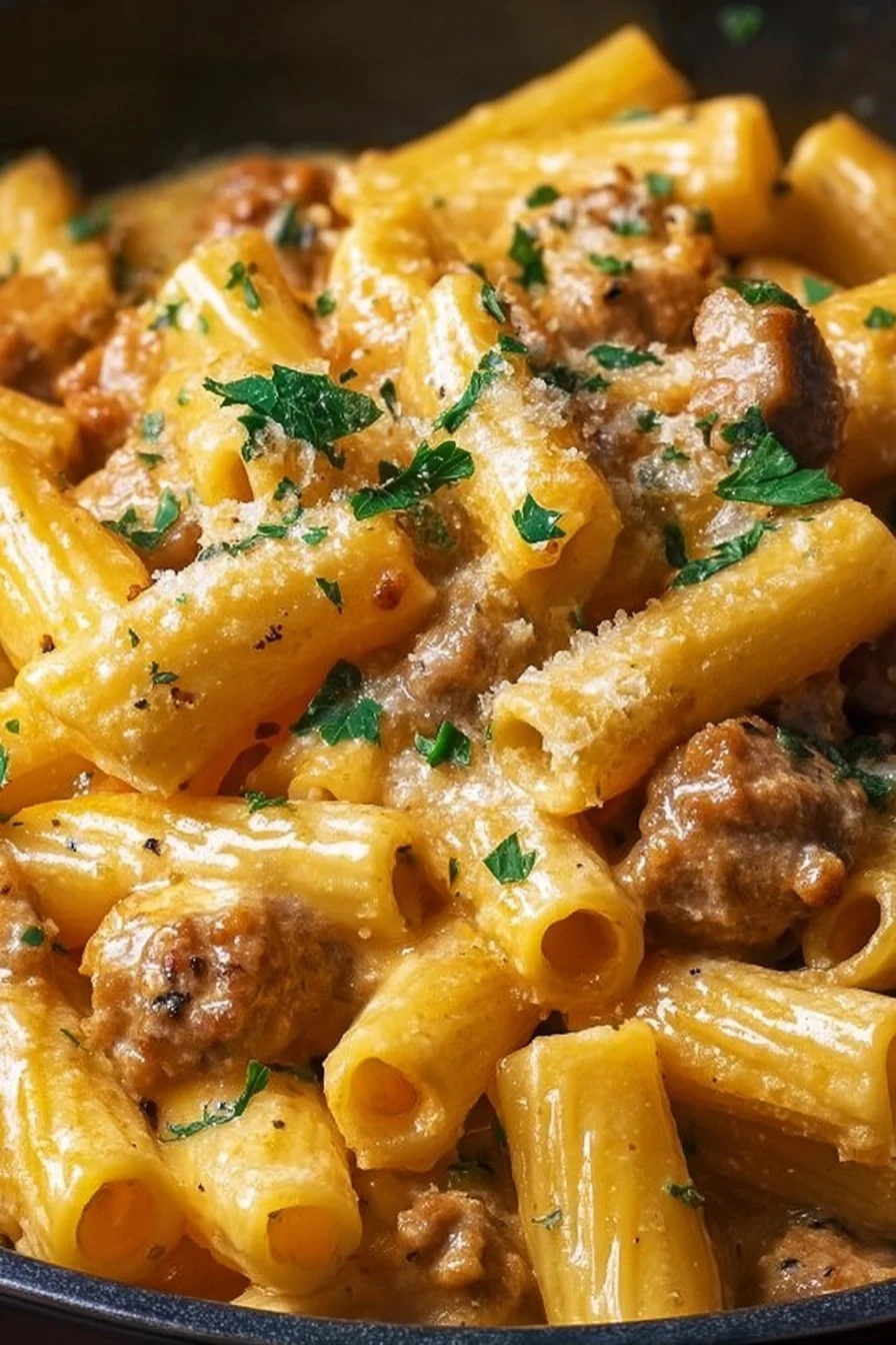 Creamy Italian Sausage Rigatoni