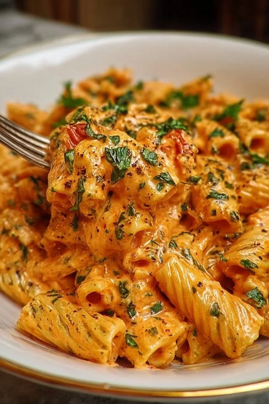 Creamy Tomato Garlic Pasta