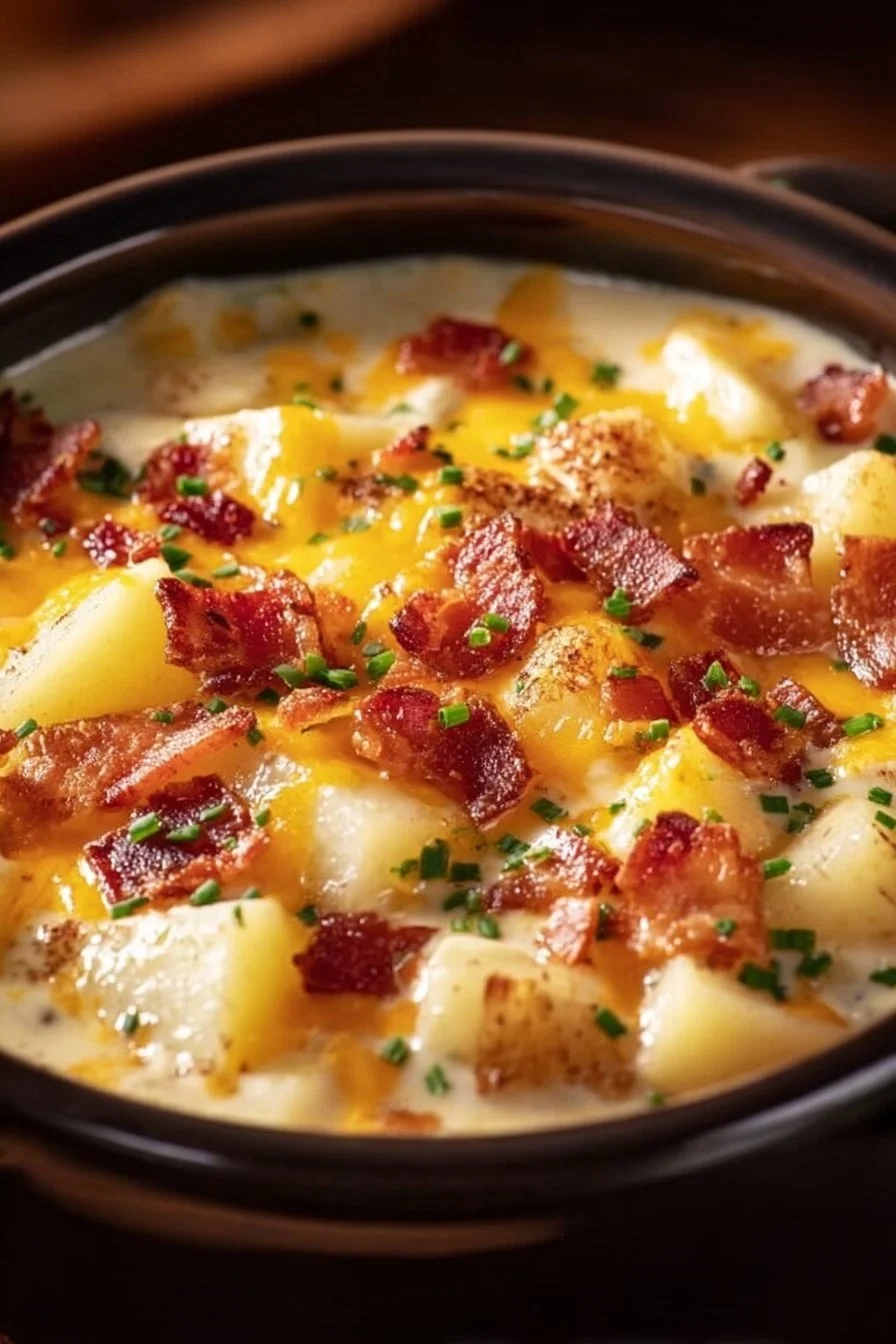 Crock Pot Crack Potato Soup