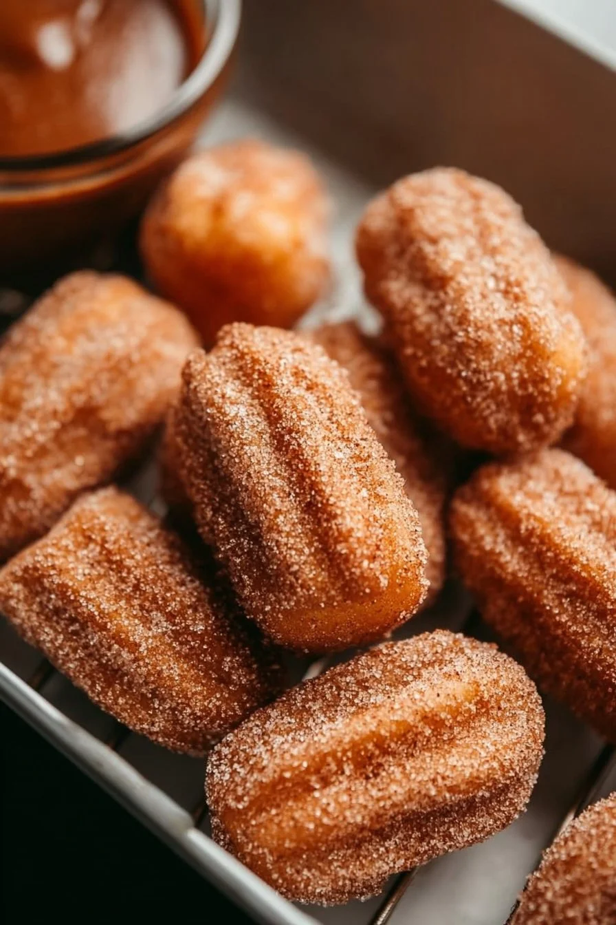 Healthy Air Fryer Churro Bites