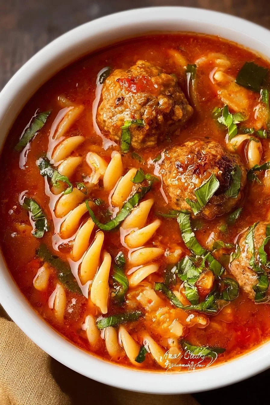 Italian Meatball Soup