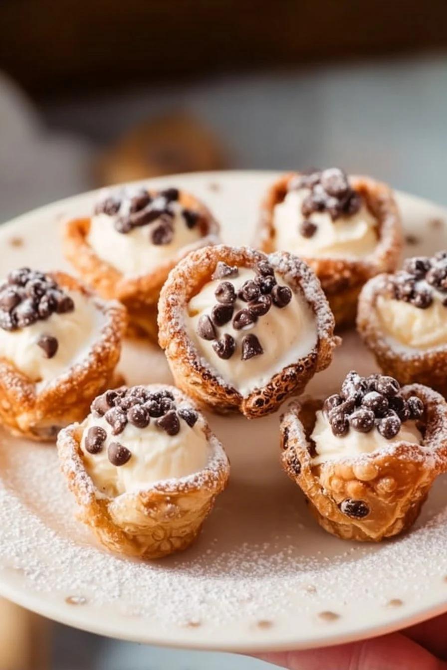Mini Cannoli Cups