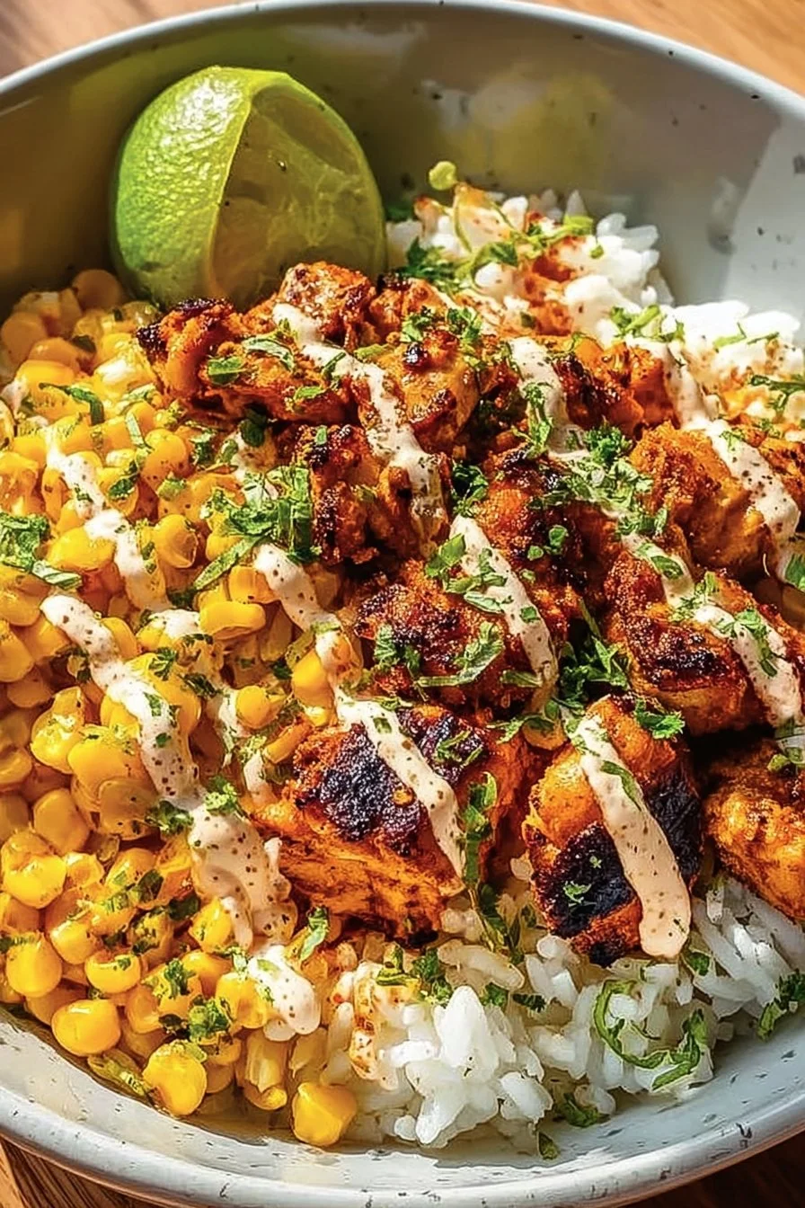 Tasty Street Corn Chicken Bowl