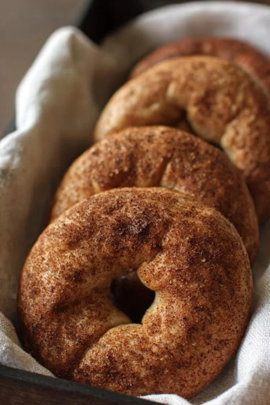 2 Ingredient Bagels (Cinnamon)