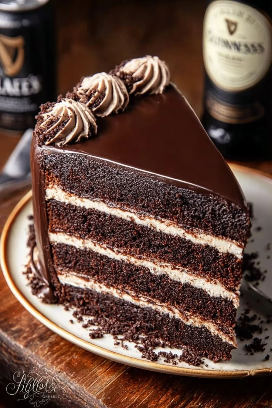 Baileys & Guinness Cake