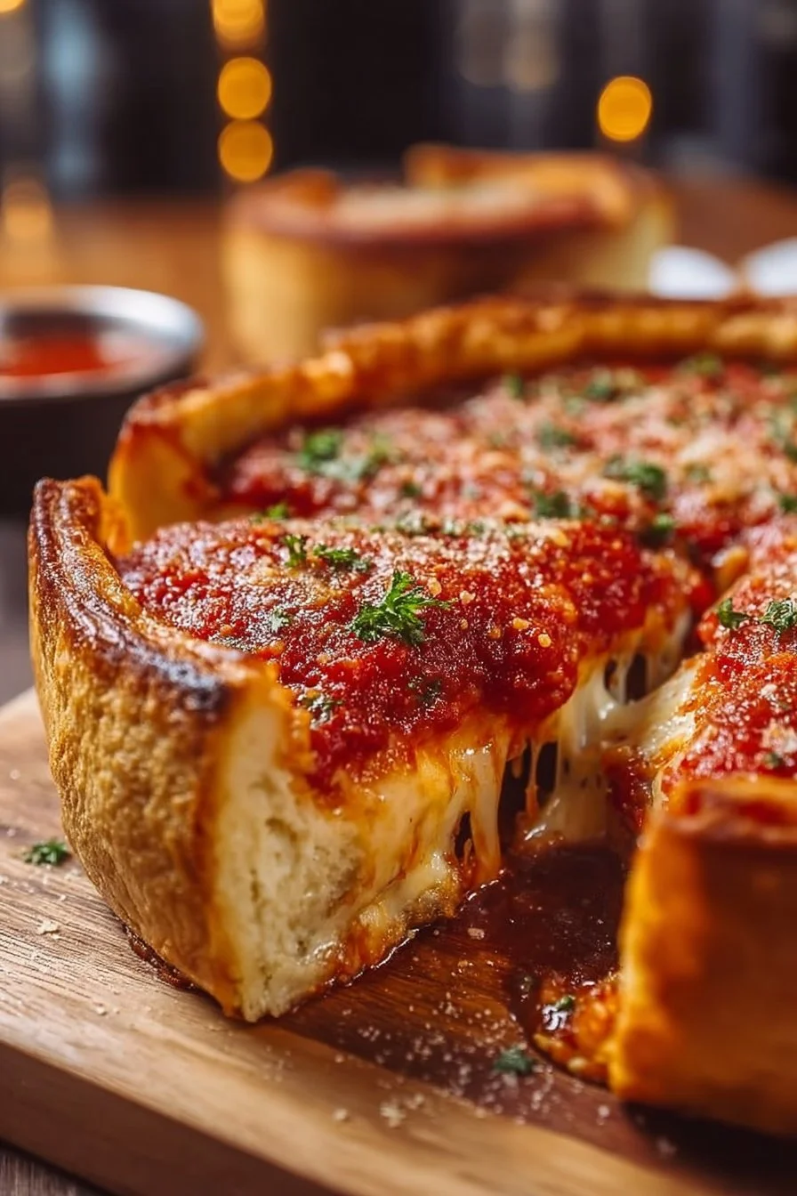 Chicago Deep Dish Pizza