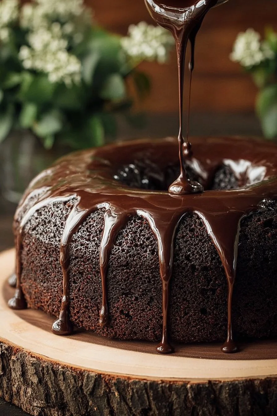 Chocolate Guinness Cake with Chocolate Ganache