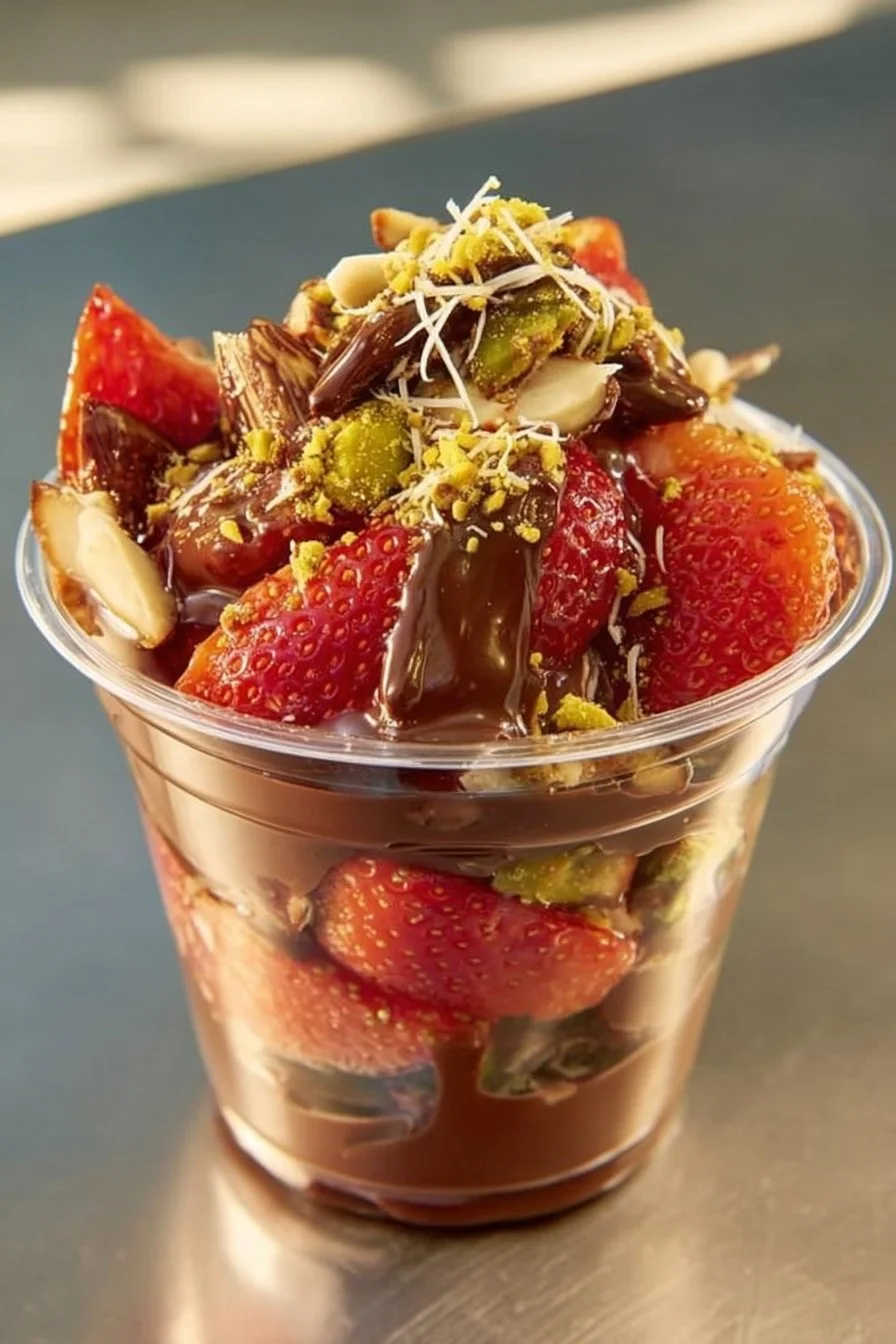 Chocolate Strawberry Cups