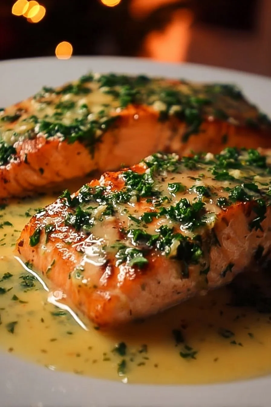 Creamy Garlic Butter Salmon