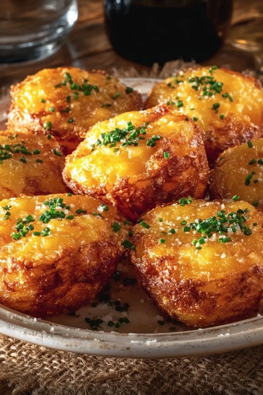 Crispy Irish Cheddar Potato Bites
