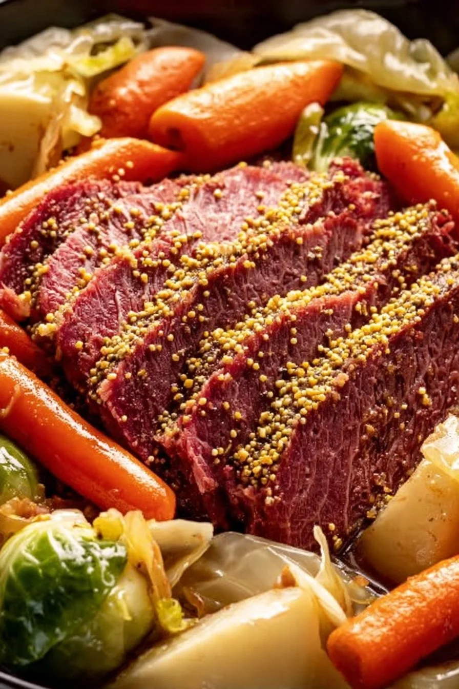 Crock Pot Corned Beef and Cabbage