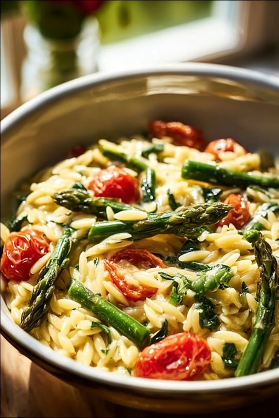 Delicious Baked Feta Orzo