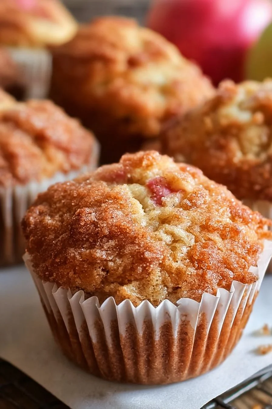 Delicious Rhubarb Muffins