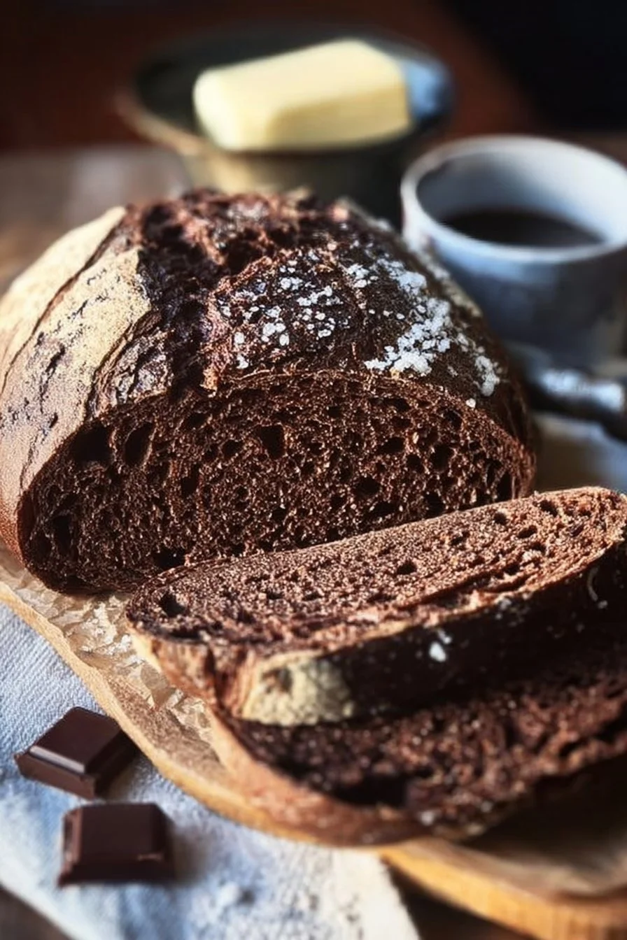 Double Chocolate Sourdough Bread: Indulge in Decadent Flavor!