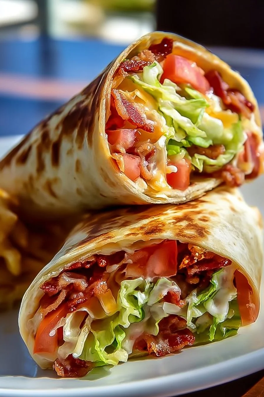 Easy Meal Prep BLT Wraps