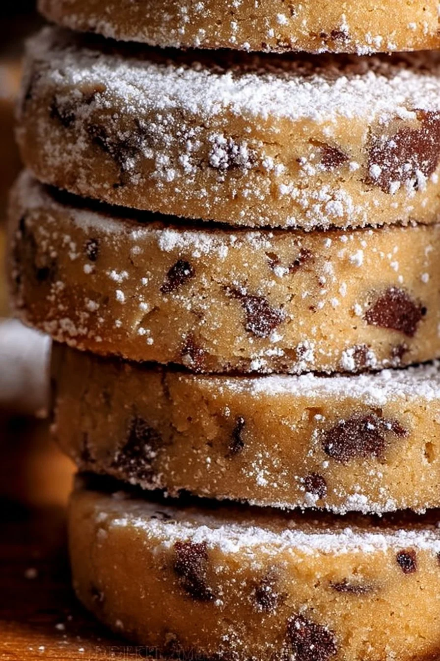 Espresso Shortbread Cookies