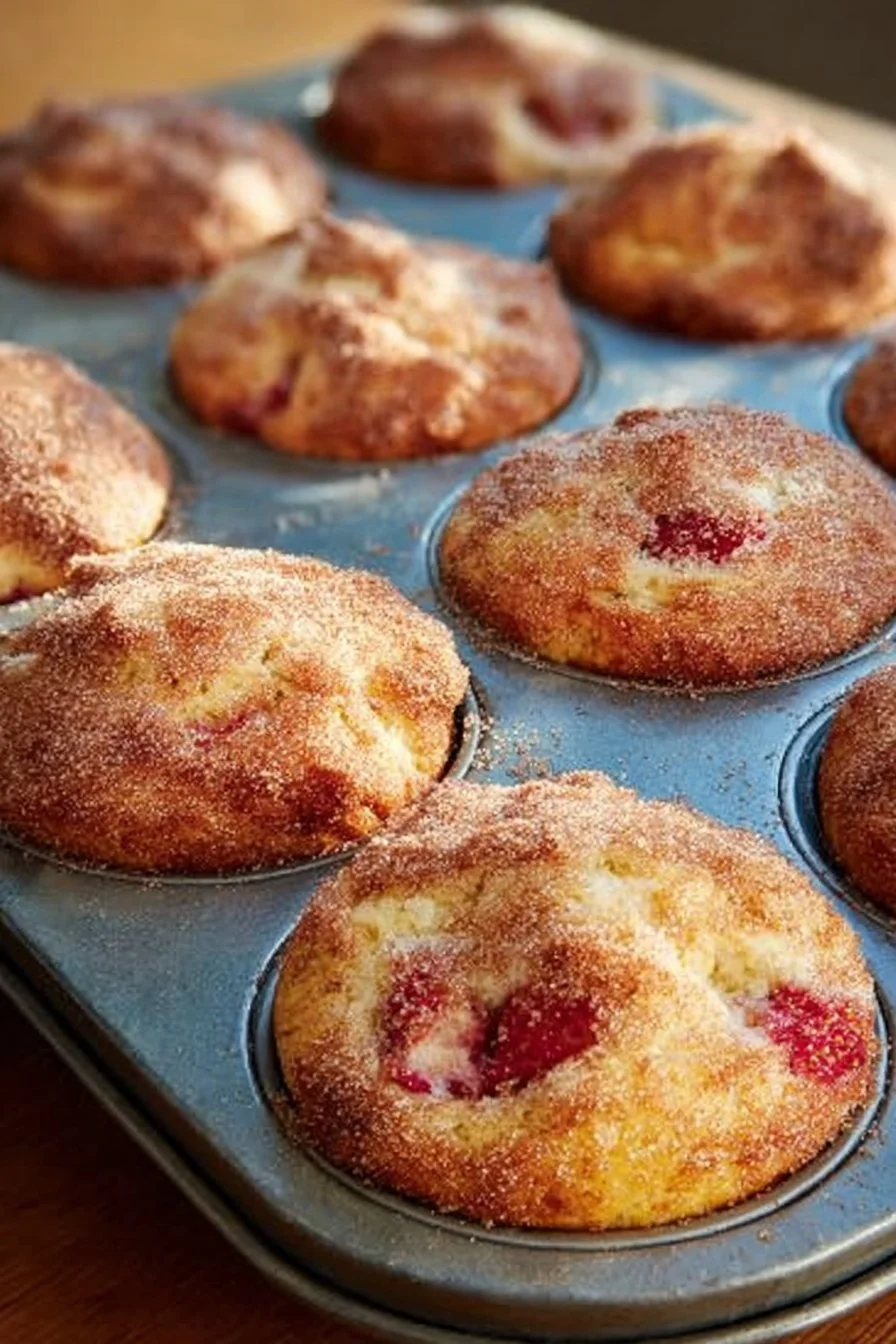 Fresh Strawberry Muffins