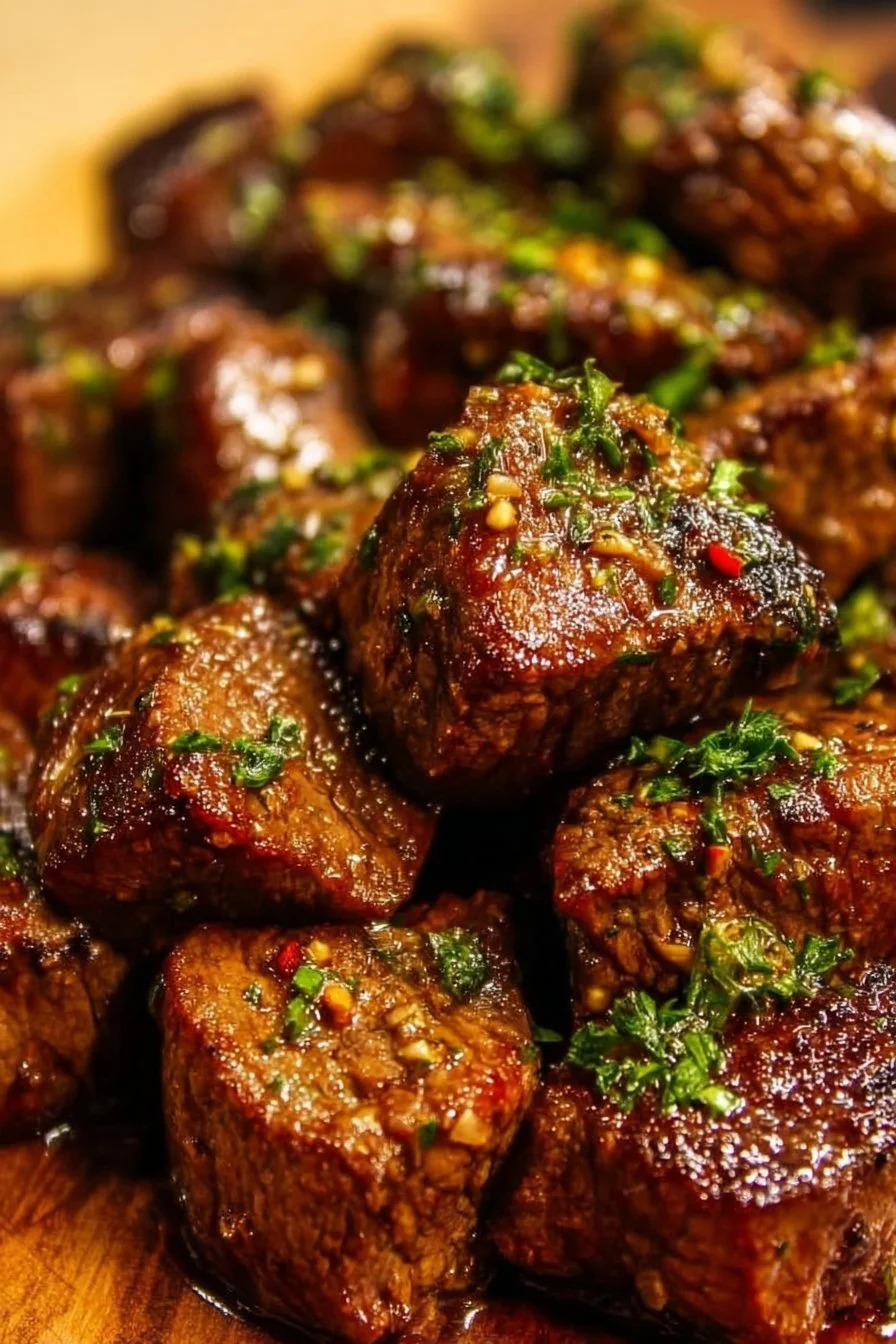 Garlic Butter Steak Bites