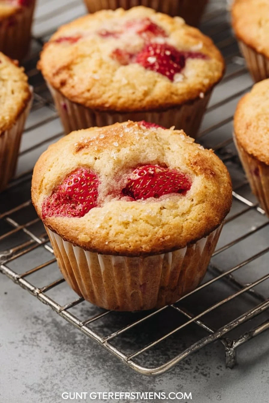 Gluten Free Strawberry Muffins