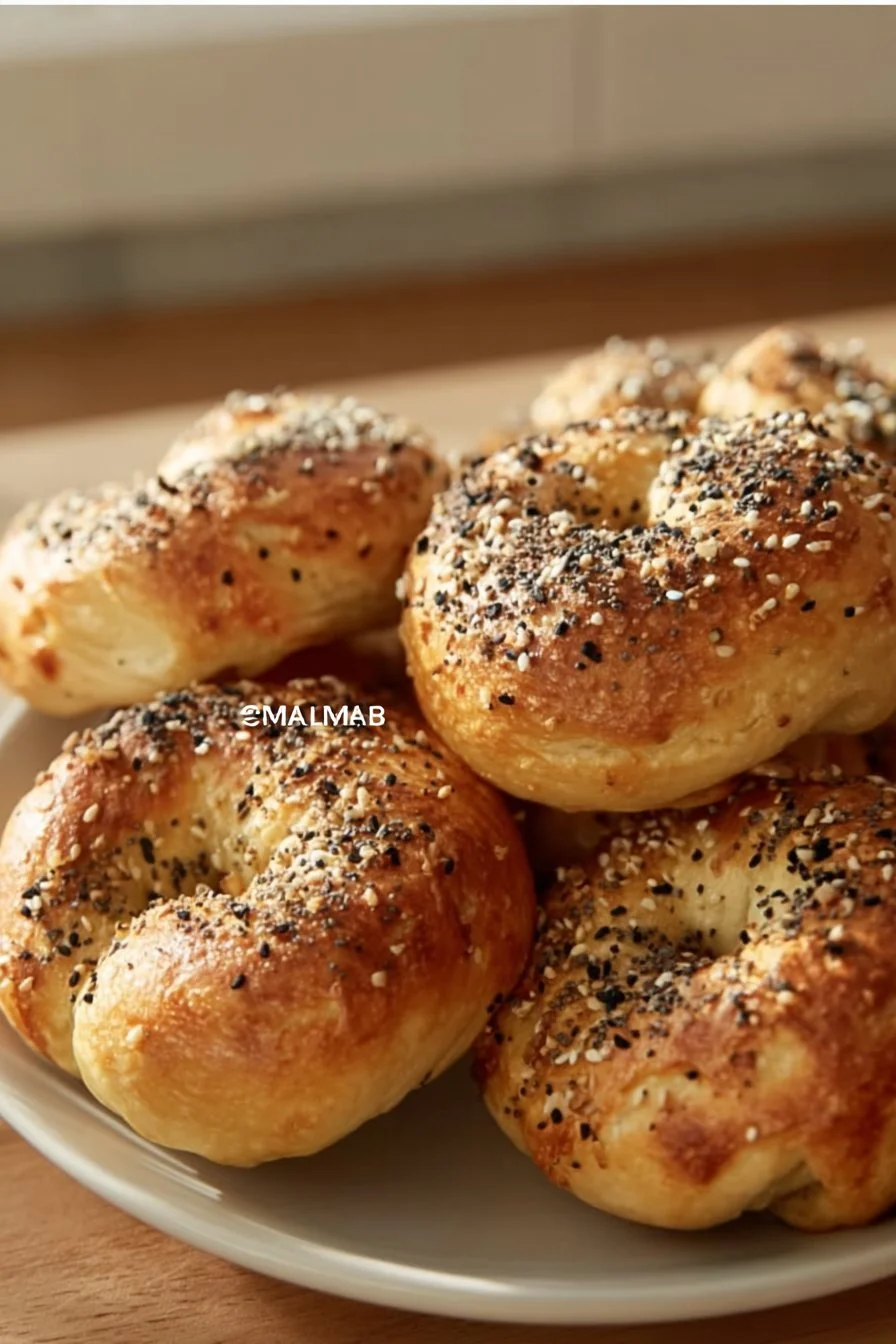 Greek Yogurt Bagels