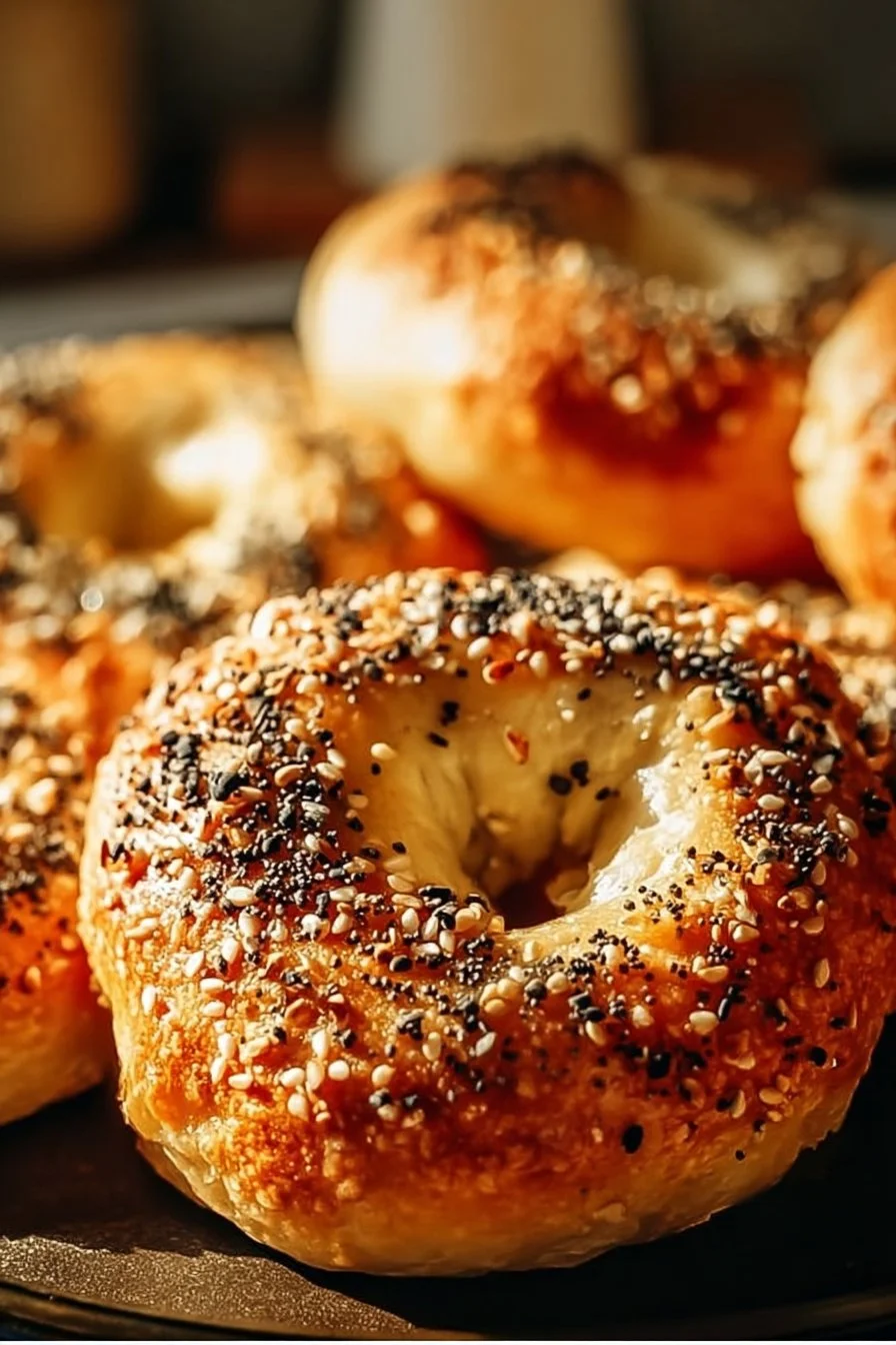 Greek Yogurt Bagels