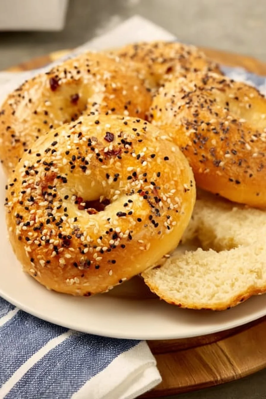 Greek Yogurt Bagels: Easy High Protein Bagels