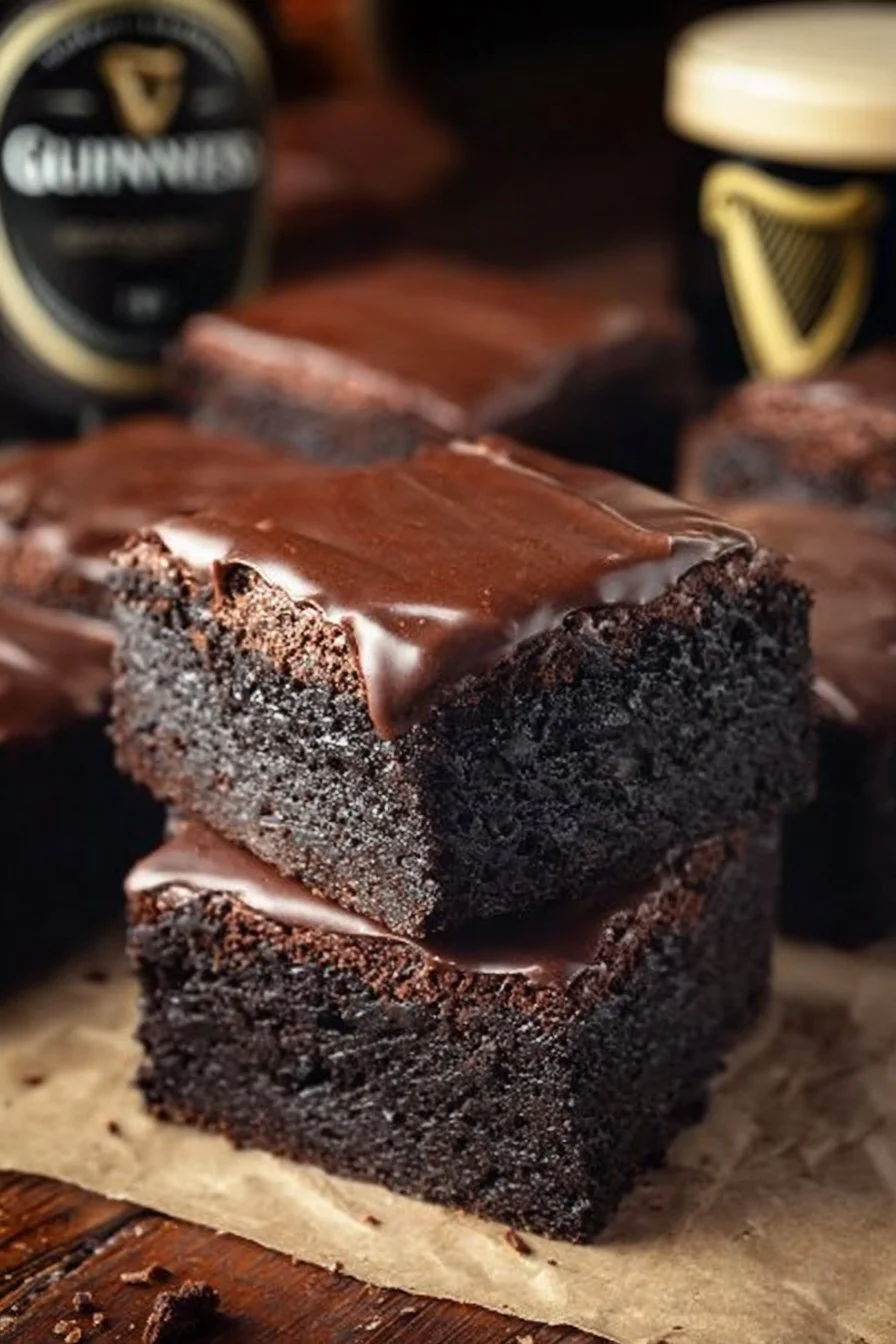 Guinness Chocolate Brownies