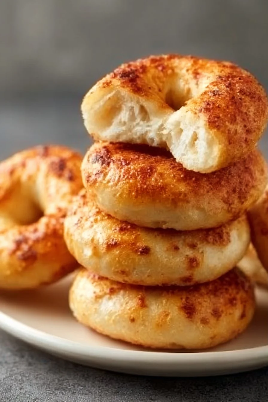 High Protein Cottage Cheese Bagels for a Healthy Snack!