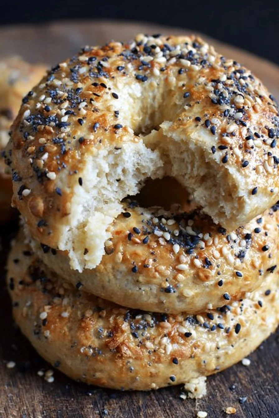 High Protein Greek Yogurt Bagels