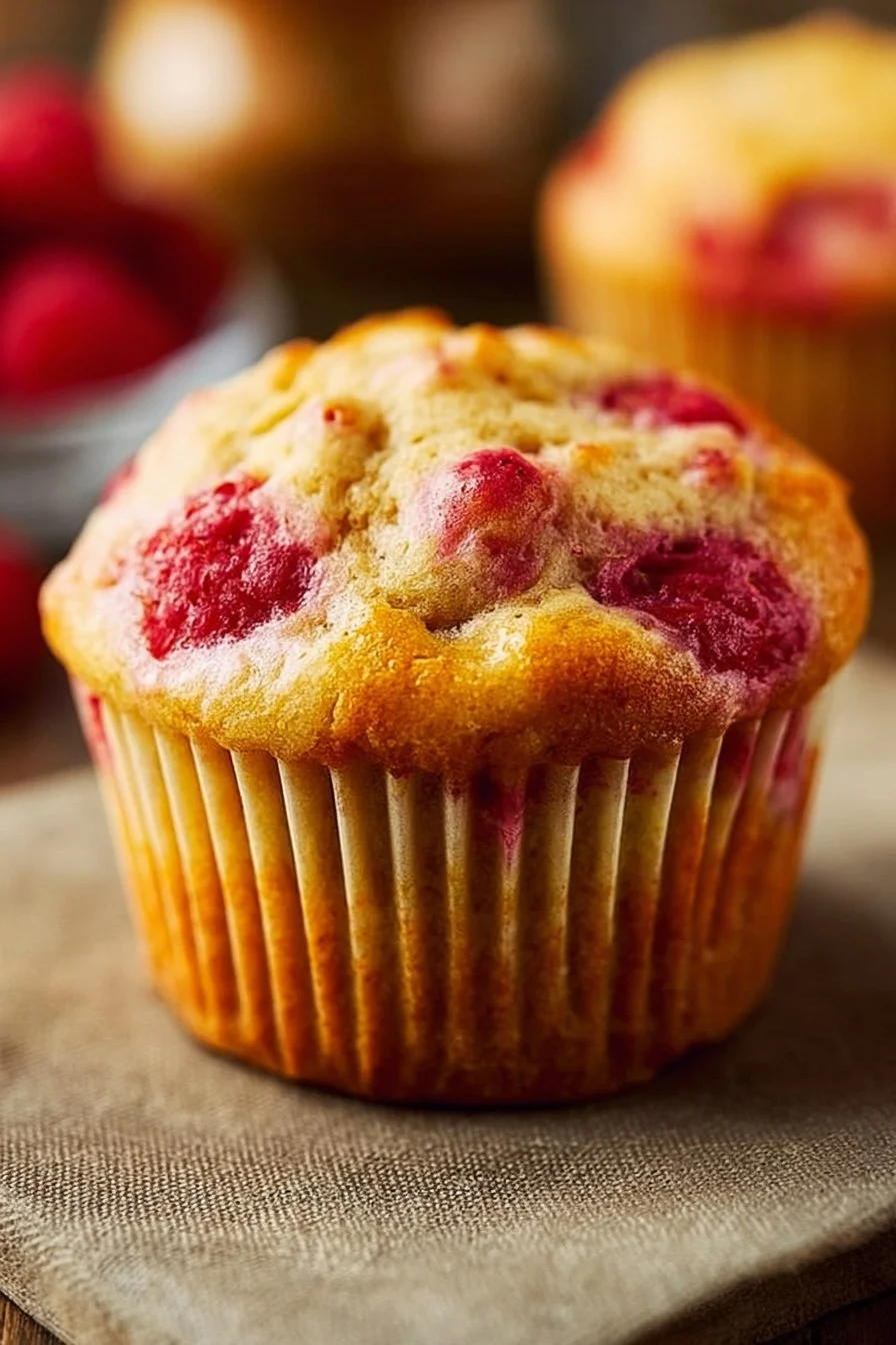 Homemade Raspberry Muffins Recipe