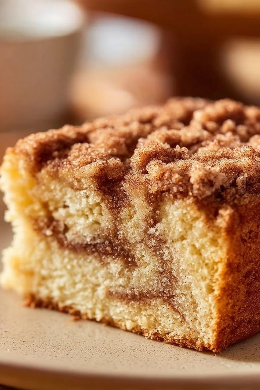 Irresistible Sourdough Coffee Cake