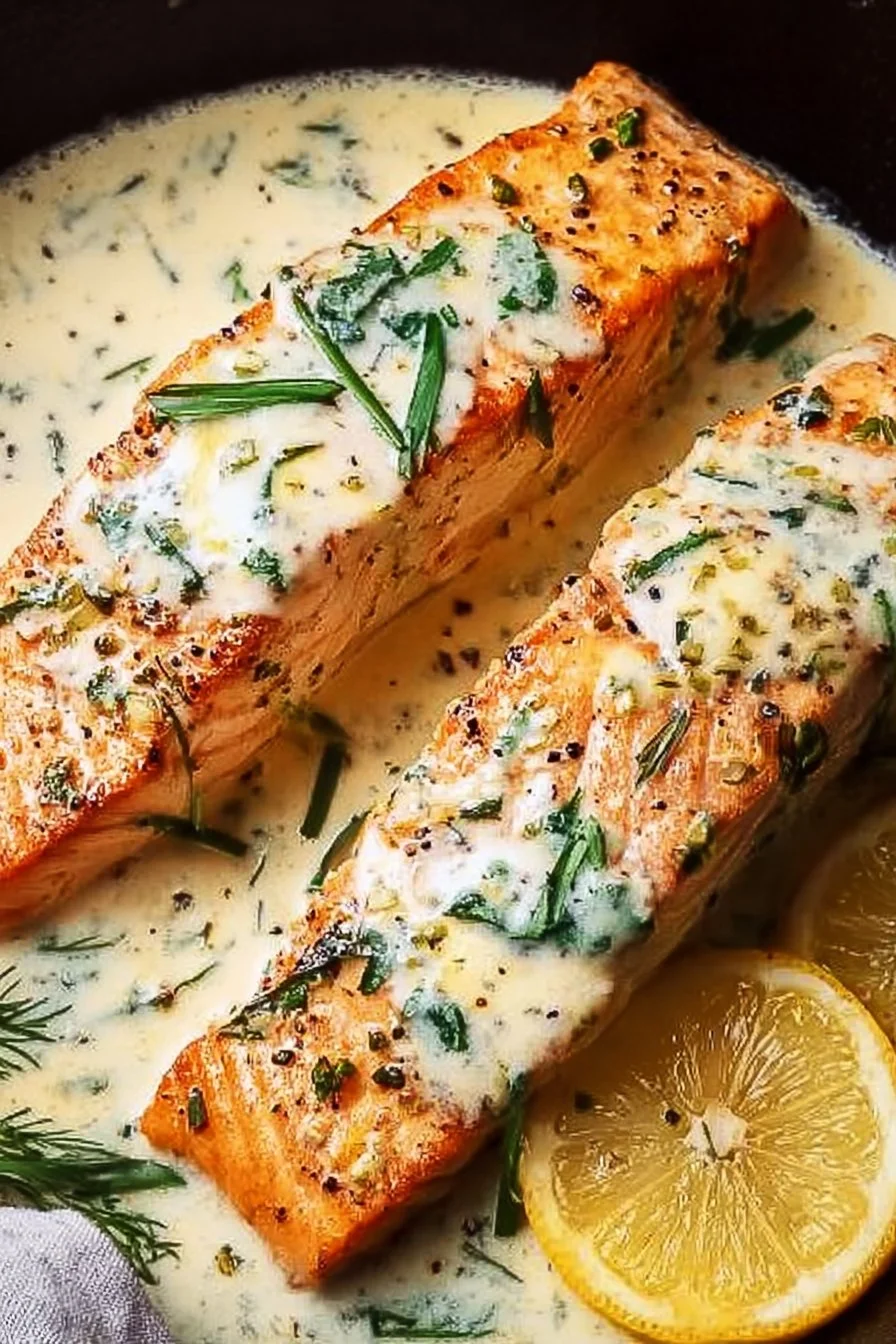 Keto Creamy Lemon Garlic Salmon Recipe You’ll Crave Daily