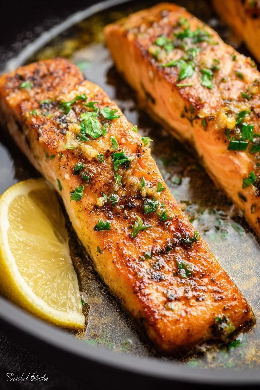 Lemon Garlic Butter Salmon