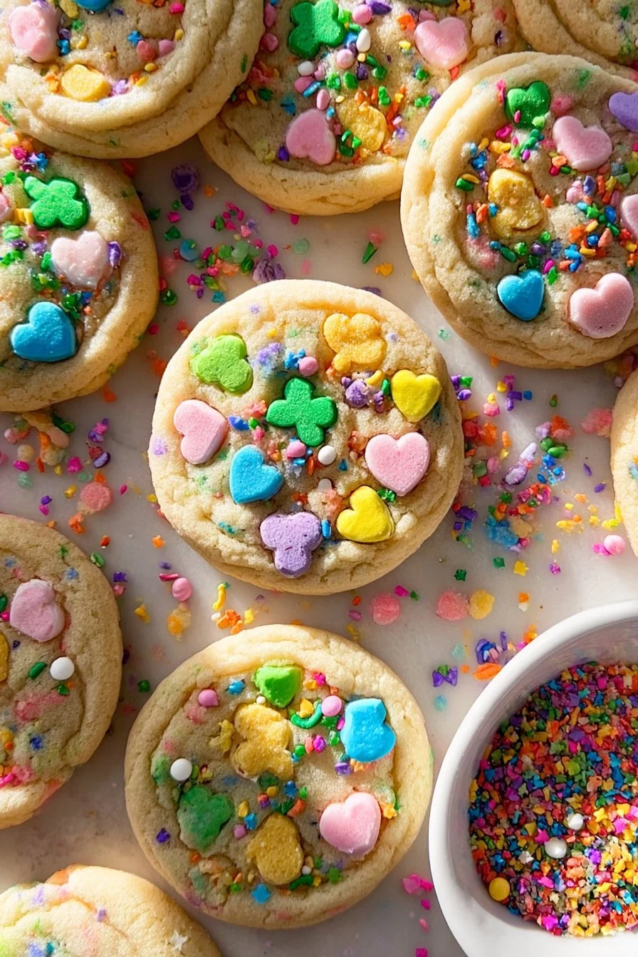 Lucky Charm Sugar Cookies