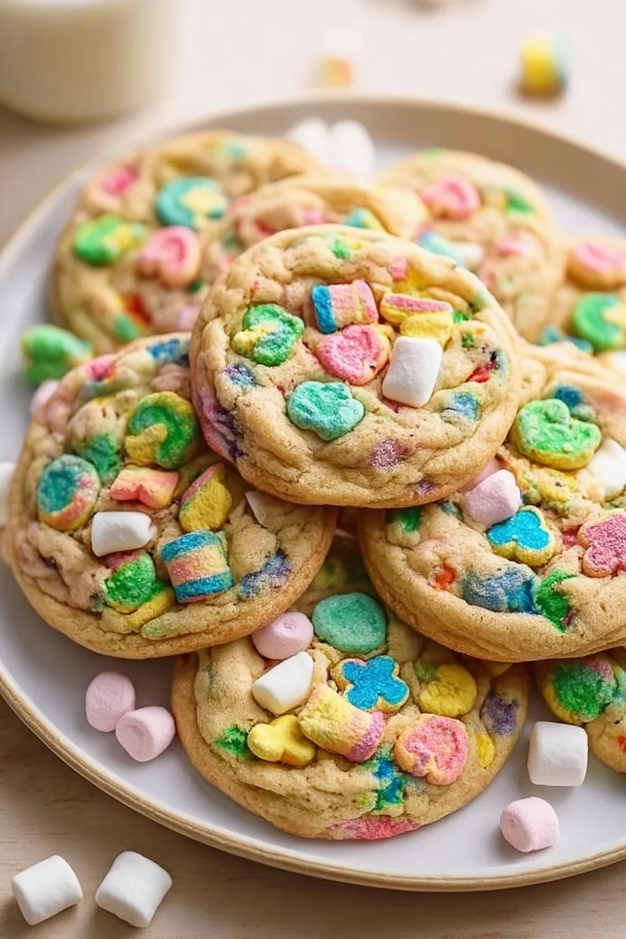 Lucky Charms Cookies