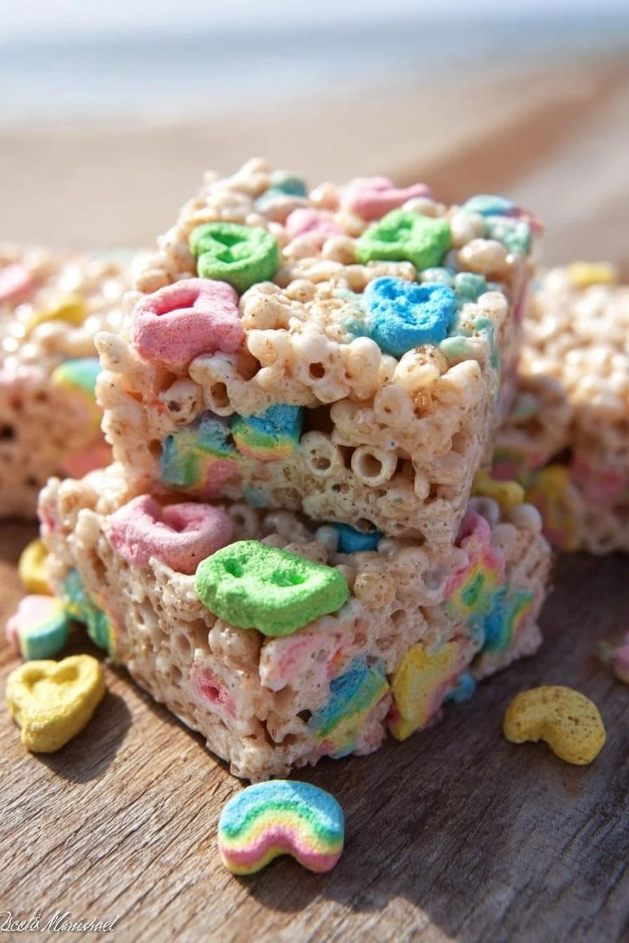 Lucky Charms Rice Krispies Treats