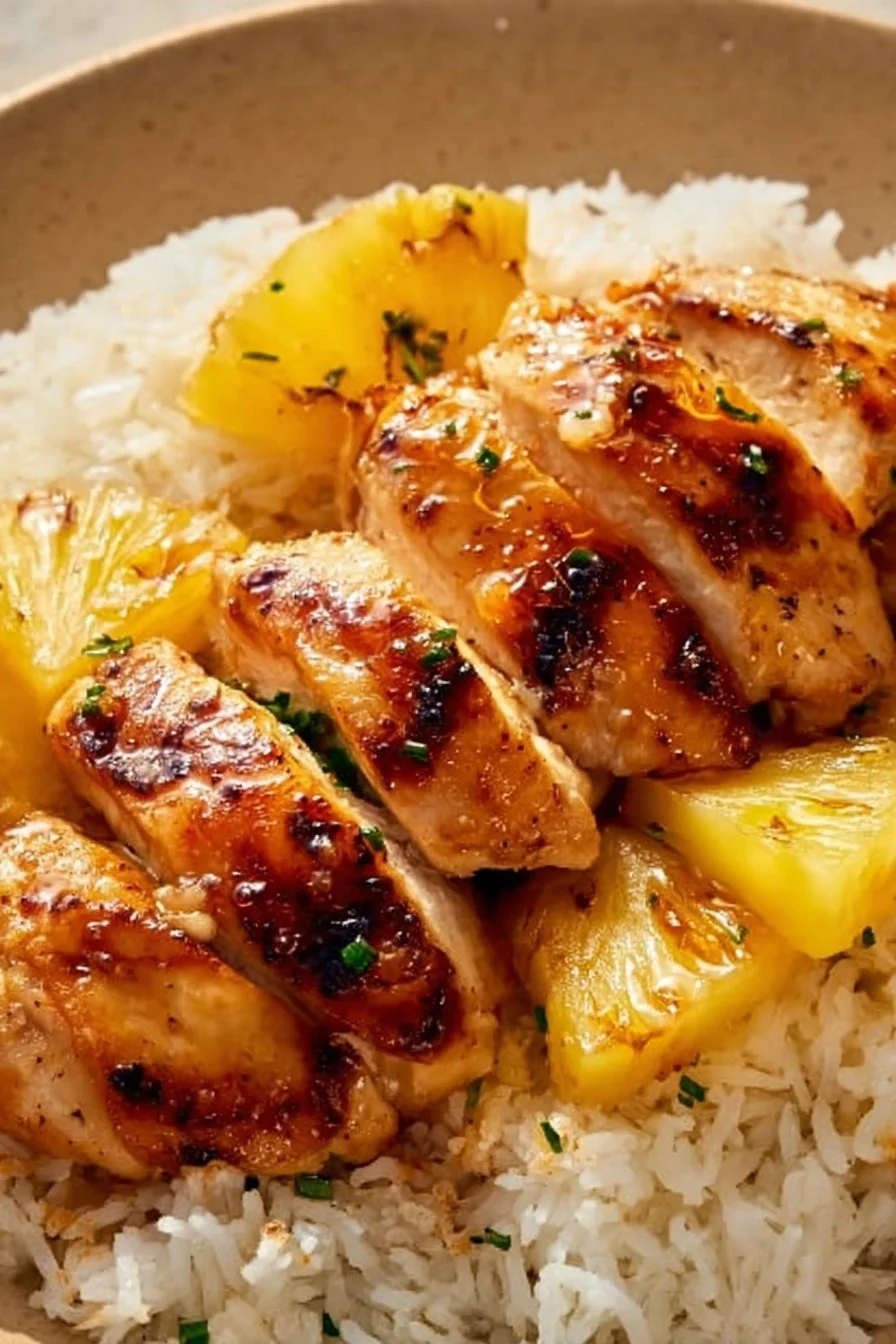 Pineapple Chicken and Rice