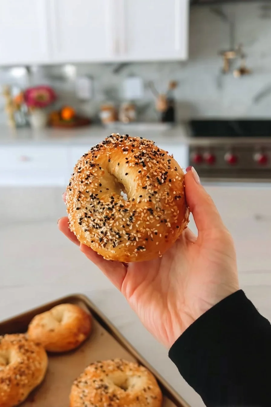 Protein bagel
