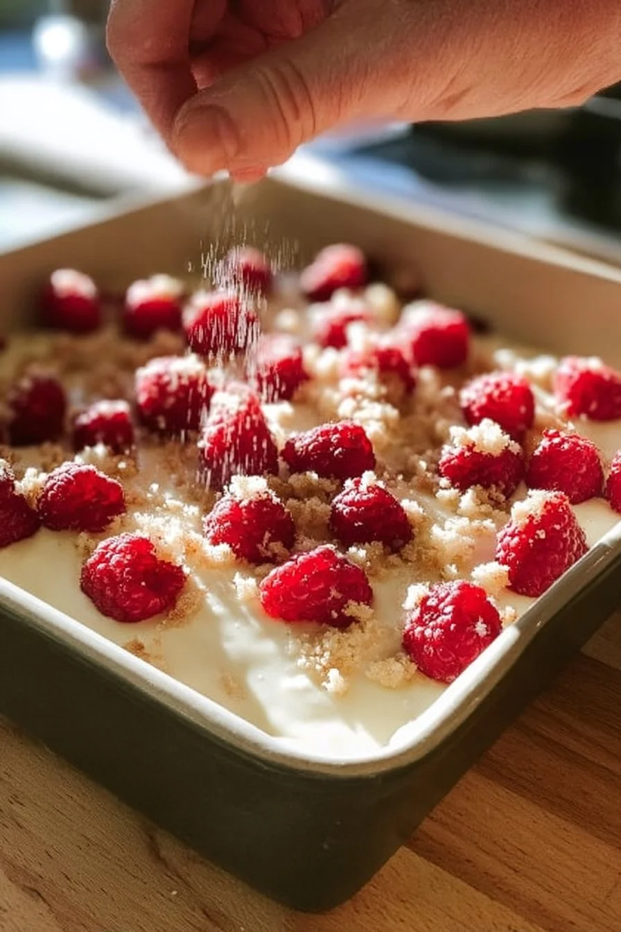 Raspberry Crumb Coffee Cake