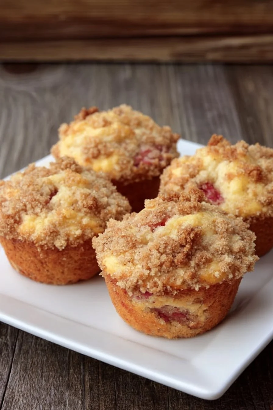Rhubarb Muffins