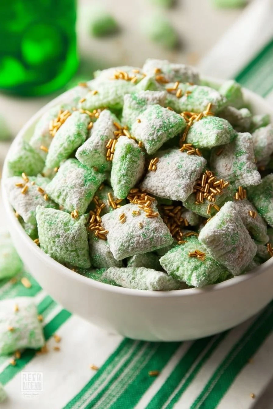 Saint Patrick’s Day Puppy Chow Recipe